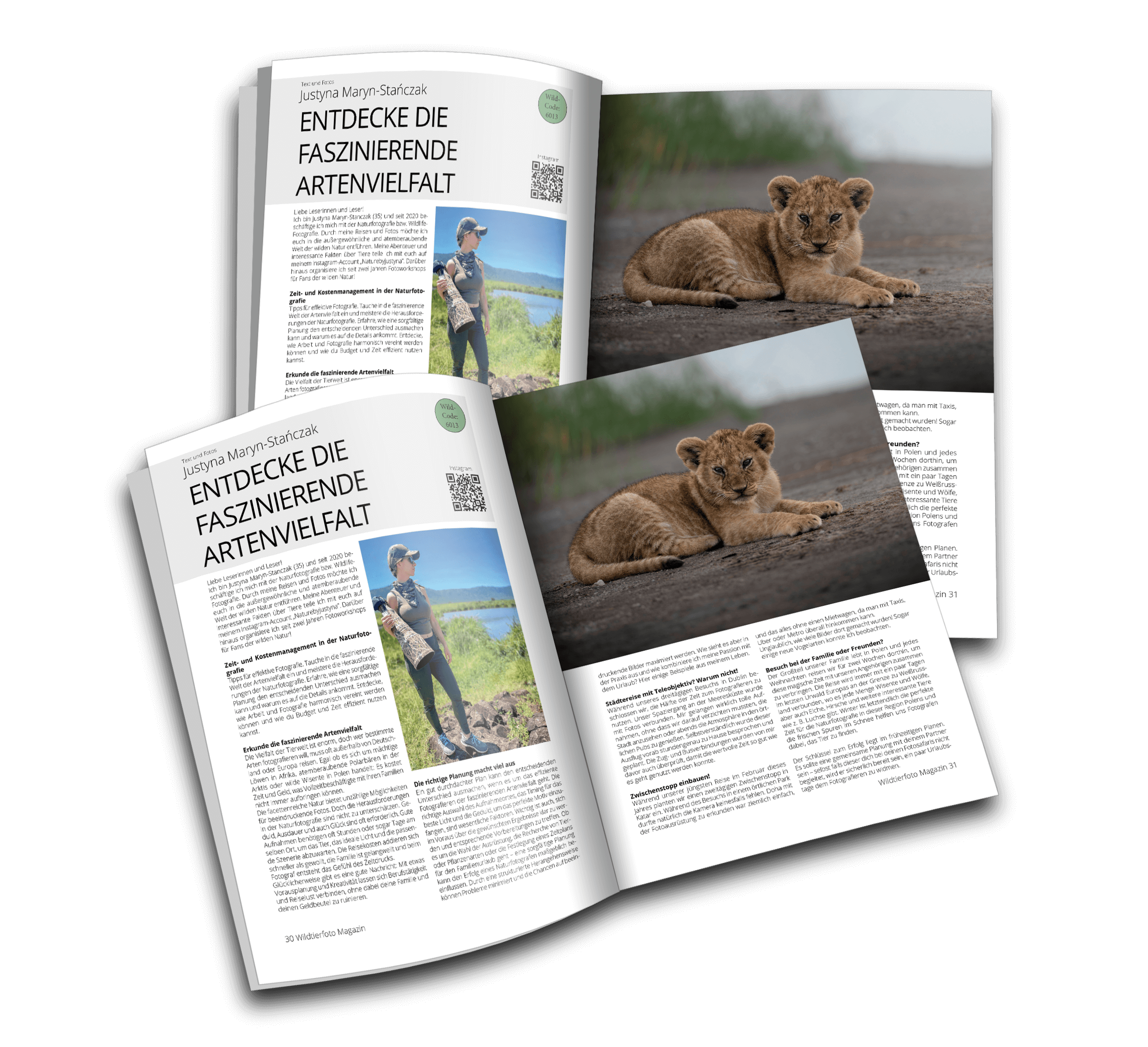 MR14 - Justyna Maryn-Stańczak Wildtierfoto Magazin #2 - Arten-Vielfalt -
