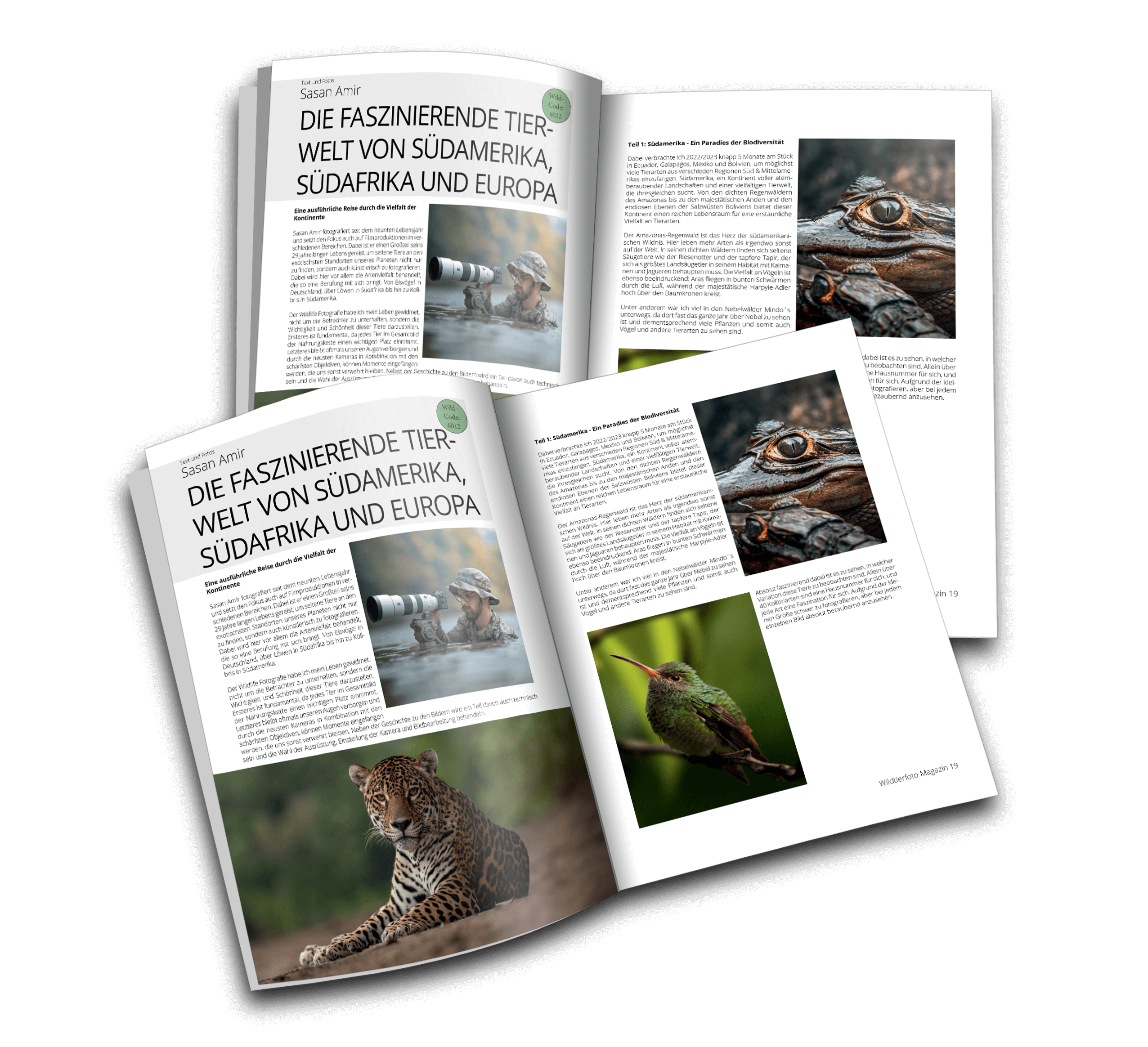 MR14 - Sasan Amir Wildtierfoto Magazin #2 - Arten-Vielfalt -