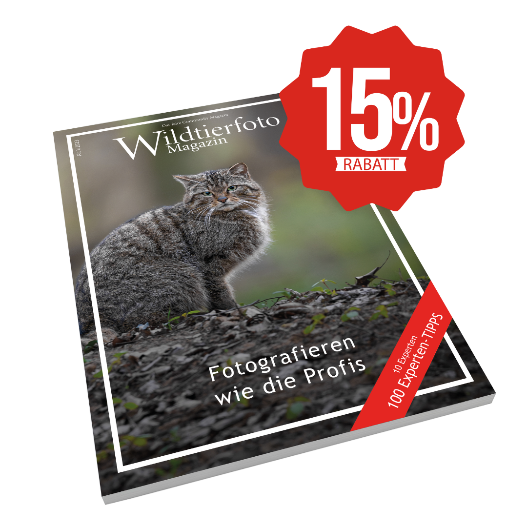 -15% aufs Wildtierfoto Magazin