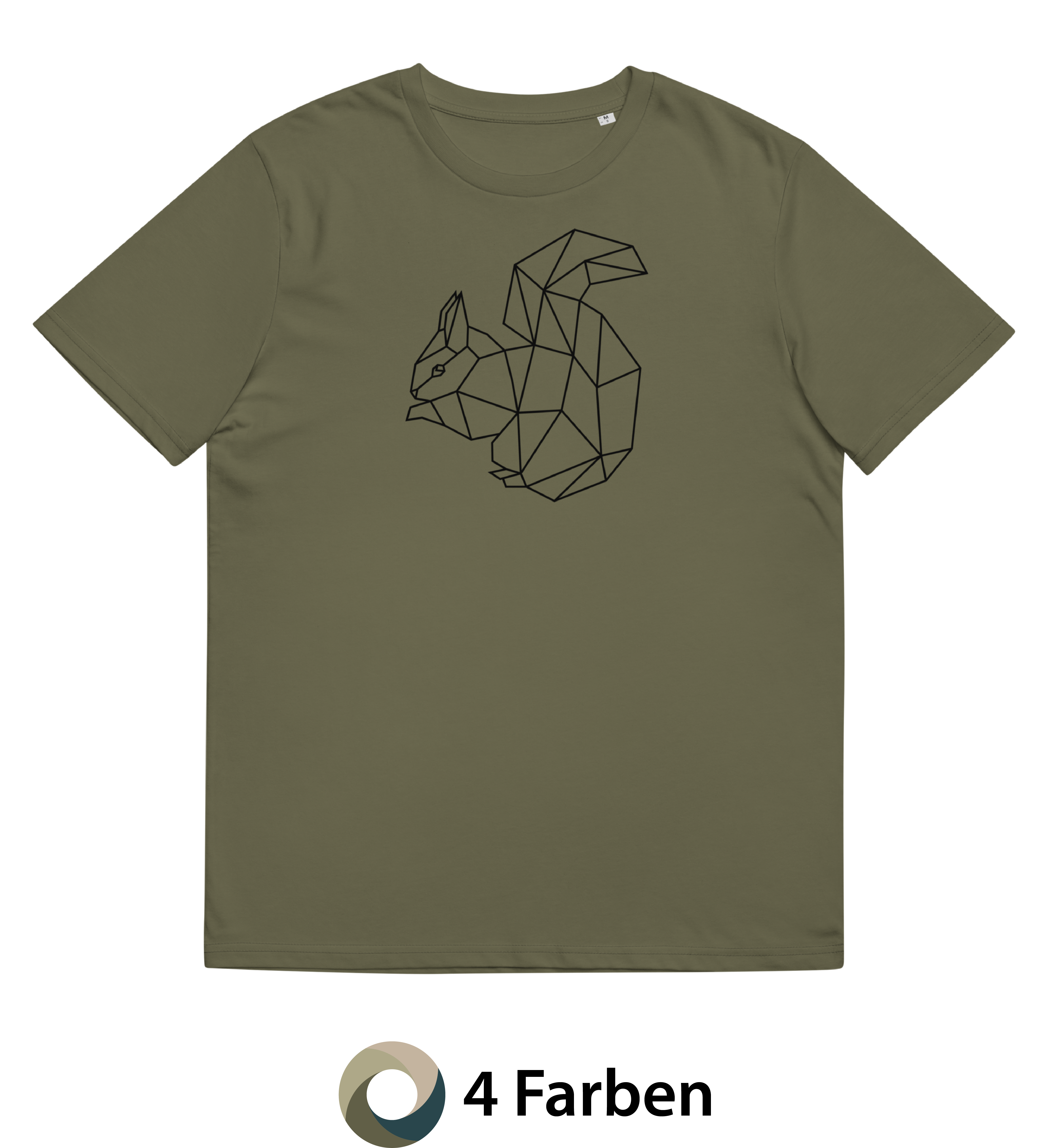 Eichhörnchen Polygon T-Shirt Wild Jera T-Shirts für Wildtierfotografen
