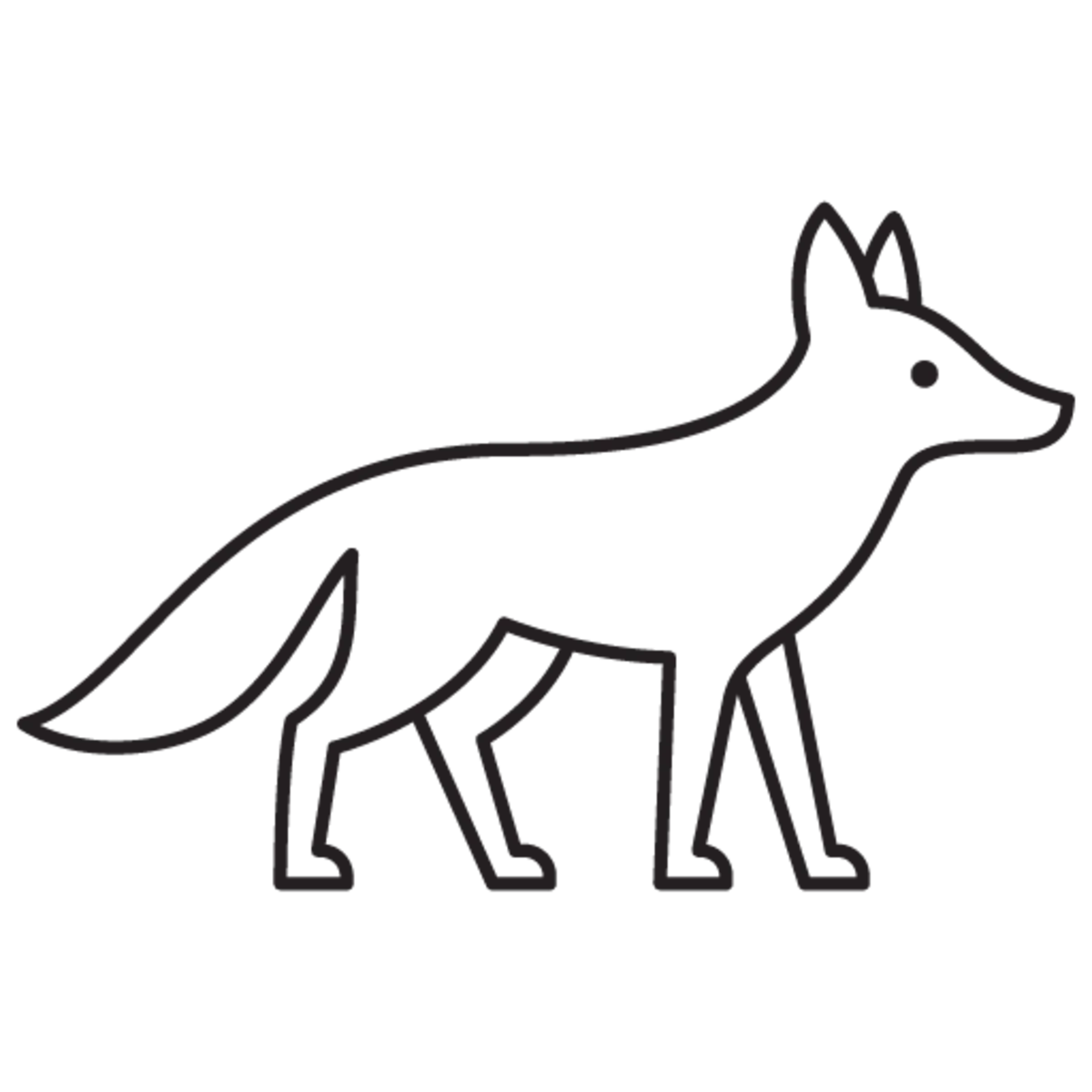 Wie ein Fuchs