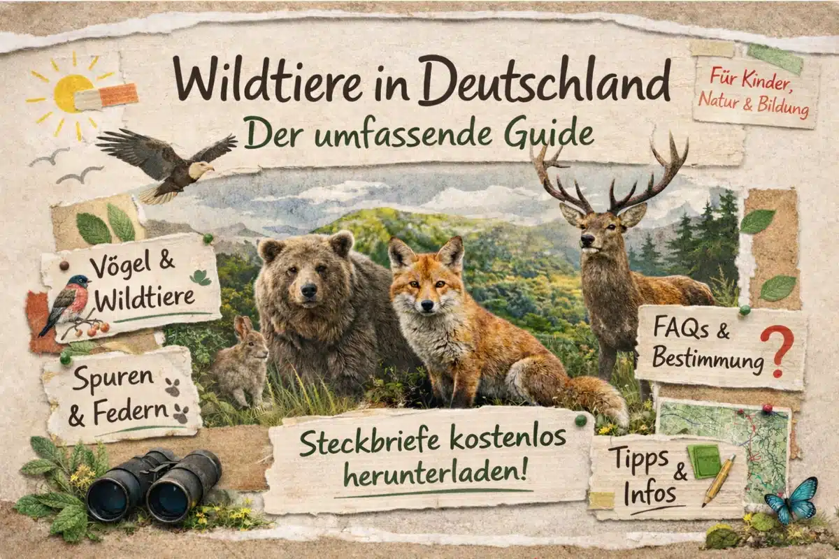 Wildtiere in Deutschland - Der umfassende Guide