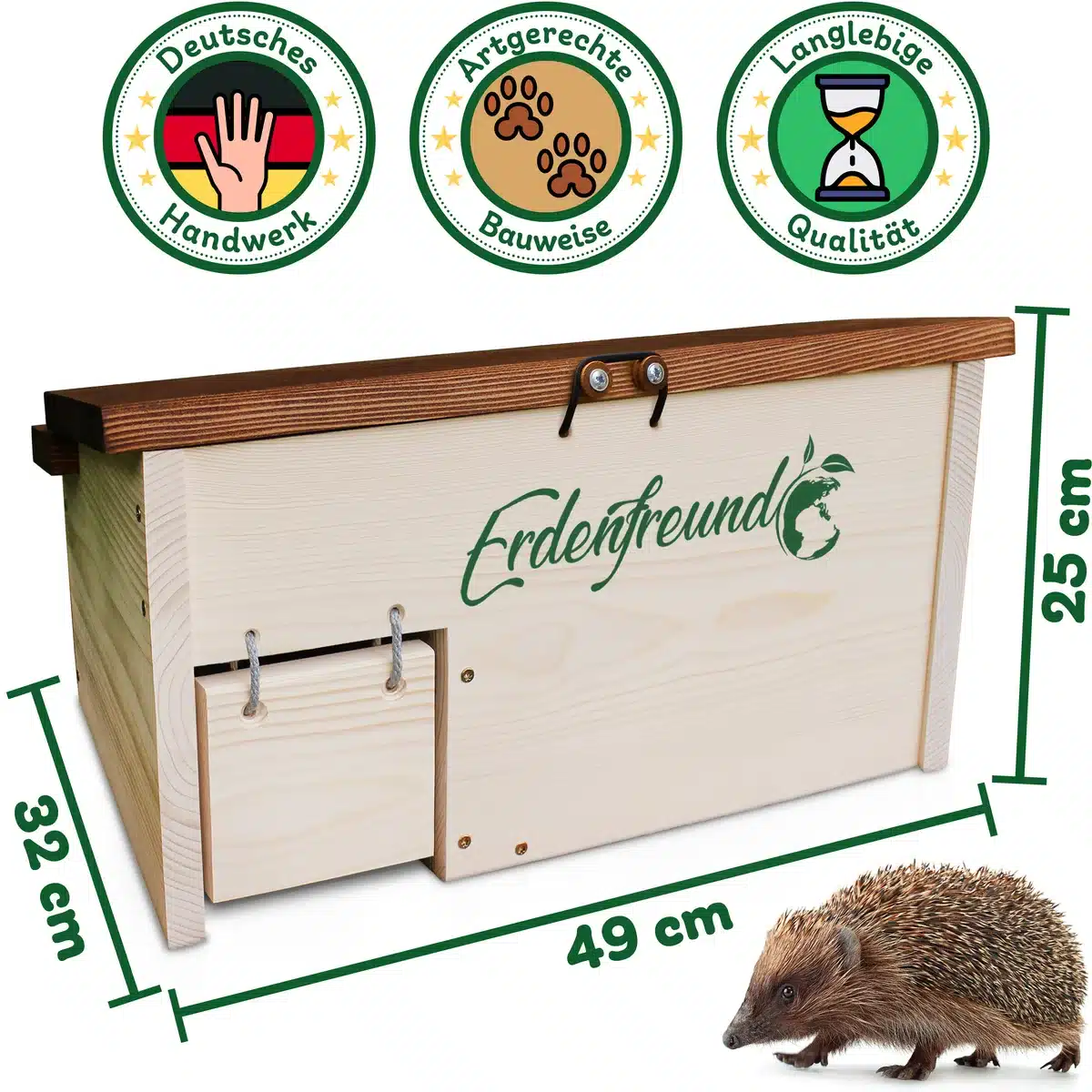 Igel beim Überwintern unterstützen